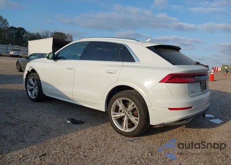 2020 Audi Q8 Prestige 55 Tfsi Quattro Tiptronic z USA, uszkodzony, nr VIN WA1CVAF19LD014829